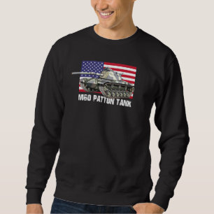 Sudadera M60 Patton Tanque Bandera Estadounidense