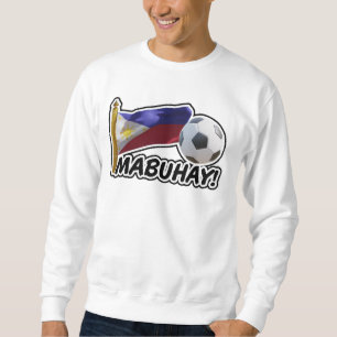 Sudadera ¡Mabuhay! Aclamación de fútbol de Filipinas