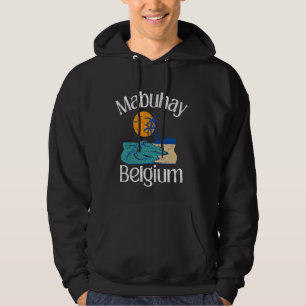 Sudadera Mabuhay Bélgica Filipinas Saludo a Tagalog Pinoy