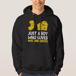 Sudadera Macaroni Cheese Solo Un Niño Que Ama A Mac Y Chees
