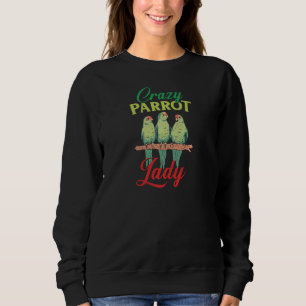 Sudadera Macaw Parrots Crazy Parrot Lady Parakeet