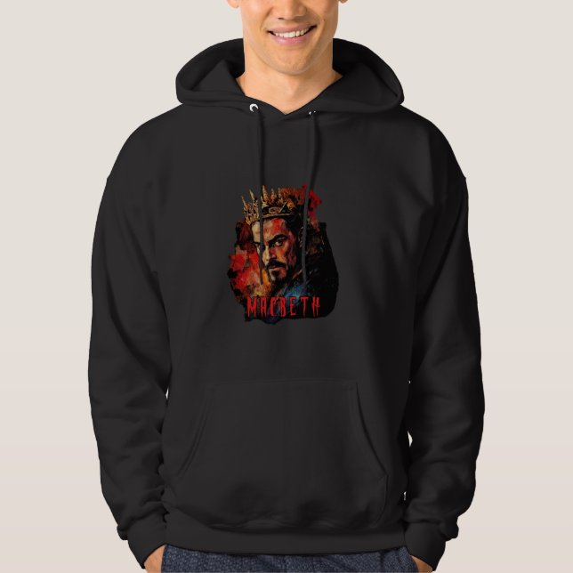 Sudadera Macbeth de William Shakespeare (Anverso)
