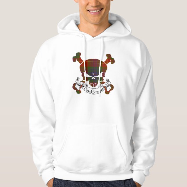 Sudadera MacEdward Tartán Skull (Anverso)