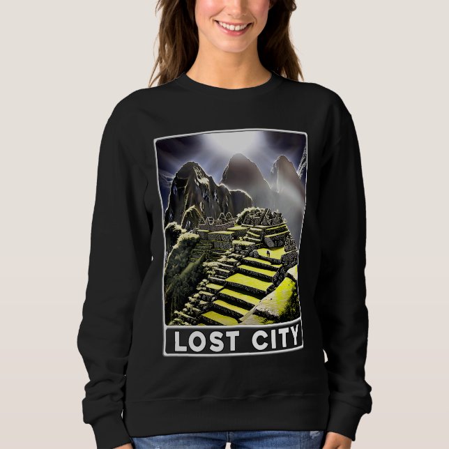 Sudadera Machu Picchu Cordillera Perú Ciudad Perdida (Anverso)