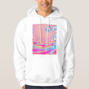 Sudadera MACRAME'- Colorida imagen abstracta de arte fracta