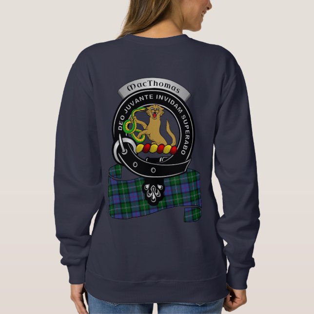 Sudadera MacThomas Clan Badge (Reverso)