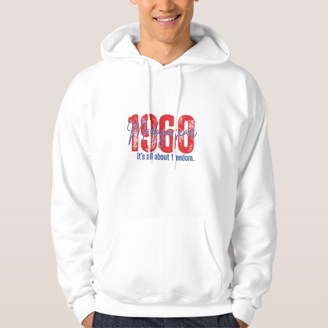 Sudadera Madagascar 1960 Independence Day - Freedom (Anverso)