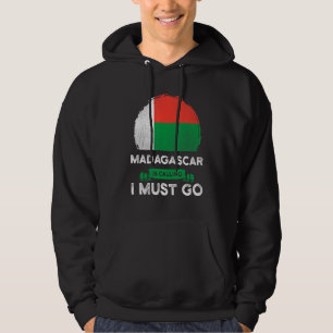 Sudadera Madagascar dice que debo irme, herencia de Madagas