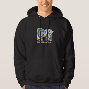 Sudadera Mademark x MTV - Logo oficial de MTV con 70 años y