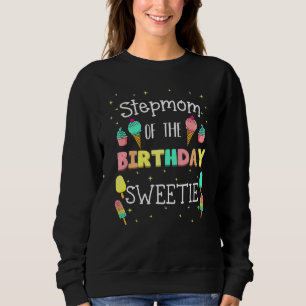 Sudadera Madera Del Cumpleaños Dulce Helado Fiesta St.