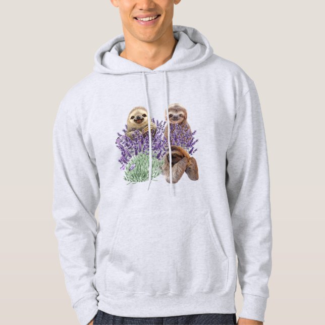 Sudadera Madera espumosa de la camiseta de lavanda madre de (Anverso)
