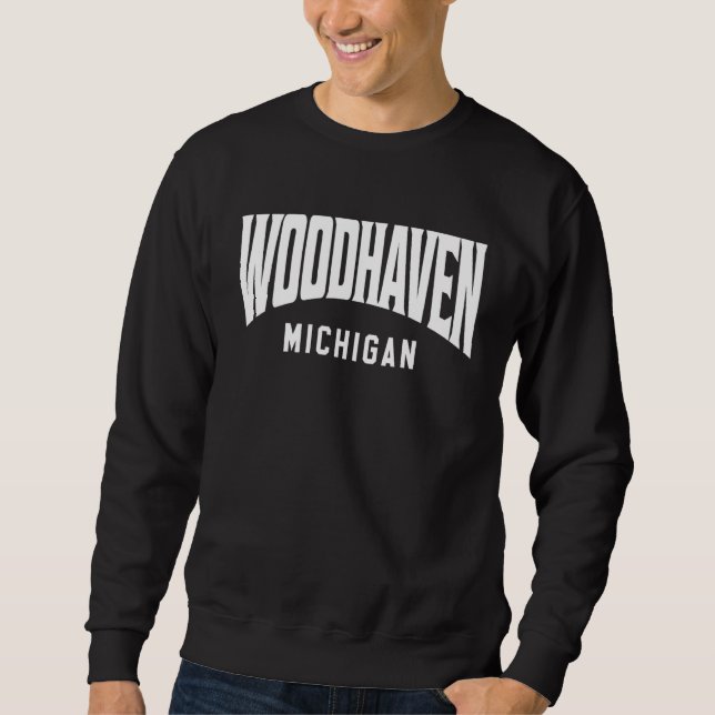 Sudadera Madera Haven Míchigan (Anverso)