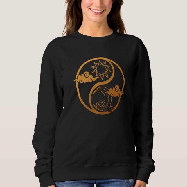 Sudadera Madera Y Sol Om Árbol De La Vida Budista Mandala Y (Anverso)