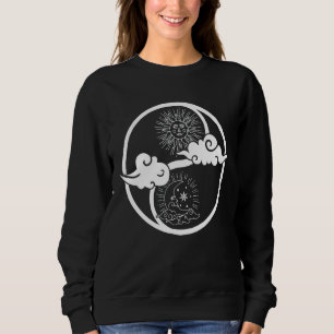 Sudadera Madera Y Sol Om Árbol De La Vida Budista Mandala Y