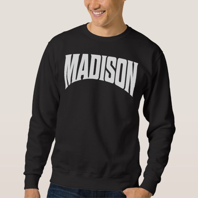 Sudadera Madison Wisconsin (Anverso)