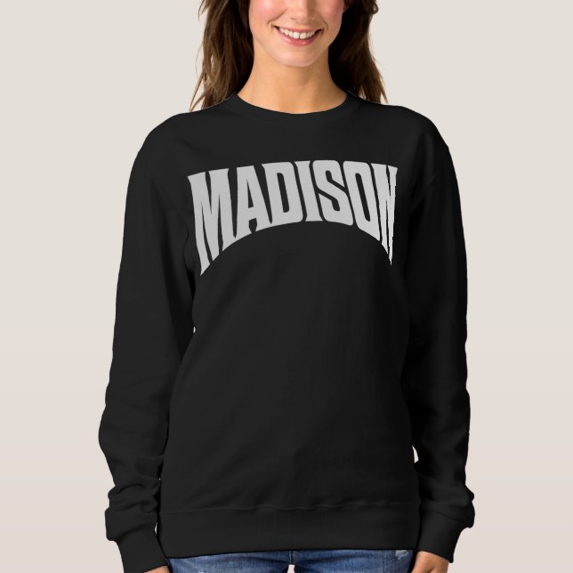 Sudadera Madison Wisconsin (Anverso)