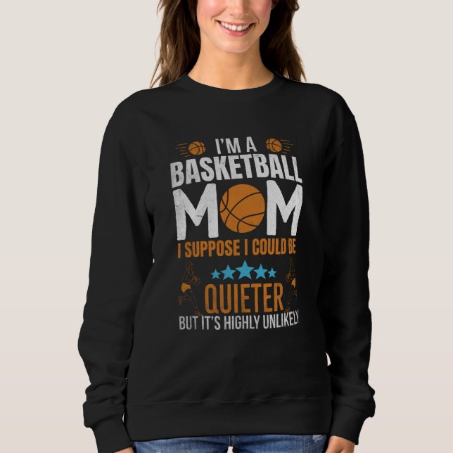 Sudadera Madre Baloncestista (Anverso)