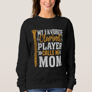 Sudadera Madre Clarinet Brass Banda favorita Trumpet Madre
