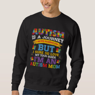 Sudadera Madre con Conciencia del Autismo Orgullosa Hija Hi