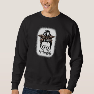 Sudadera Madre con sangre, vida, fútbol, deporte, desordena