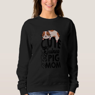 Sudadera Madre Conejillo de Indias Mujer Gráfico Dueña de C