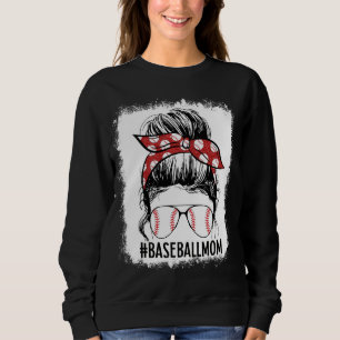 Sudadera Madre de béisbol con sangre desordenada Día de jue