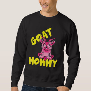 Sudadera Madre de cabra Mascota dueña de animal mamá mamá m