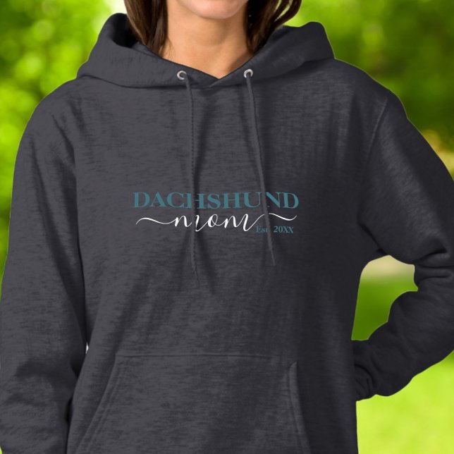 Sudadera Madre de Dachshund Varsity Script Establecida (Subido por el creador)