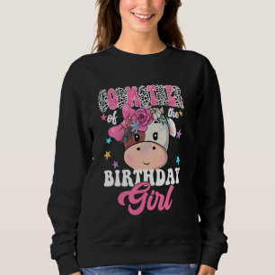 Sudadera Madre De Dios De La Granja Chica De Cumpleaños Cow