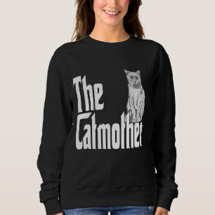 Sudadera Madre de gato divertida, madre de gato, madre de g