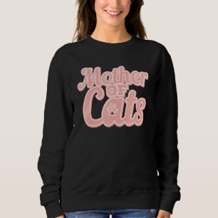 Sudadera Madre De Gatos - Animal - Gato - Madre - Mujeres
