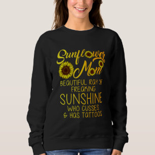Sudadera Madre De Girasol Hermoso Rayo De Fantástico Sunshi