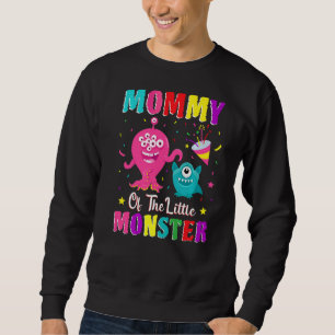 Sudadera Madre De La Familia De Los Monstruos Que Coinciden