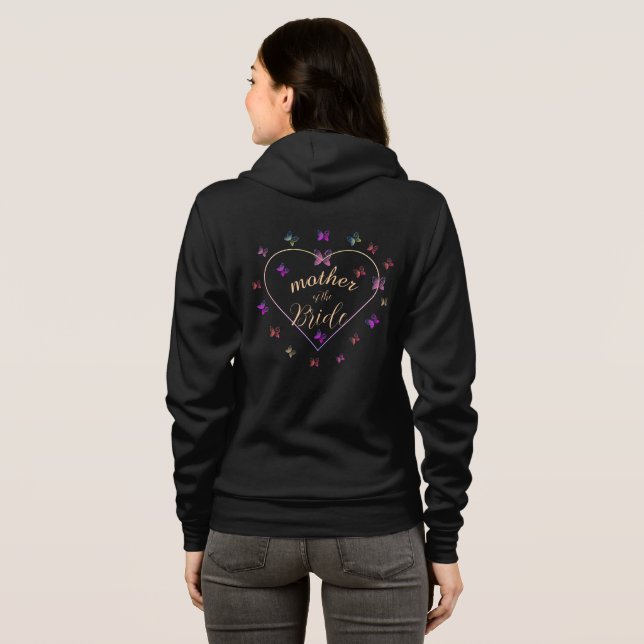 Sudadera madre de la novia Bachelorette Party T-Shirt (Reverso completo)