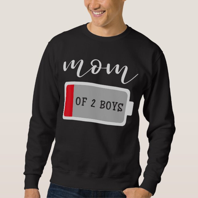 Sudadera Madre de madre de 2 niños (Anverso)