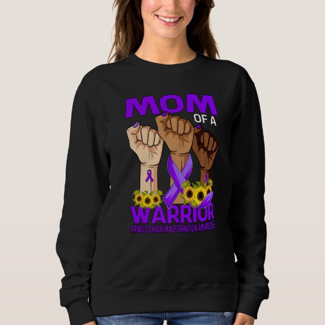 Sudadera Madre De Mano De Una Malformación De Arnold Chiari (Anverso)