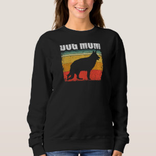Sudadera Madre de perro de las mujeres Pastor alemán Pastor