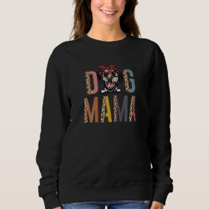 Sudadera Madre de perro de perro del leopardo de Dalmacia