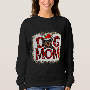 Sudadera Madre de perro de Rottweiler Búfalo de Navidad Paj
