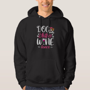 Sudadera Madre de perro dulce vino beagle Día de la madre d