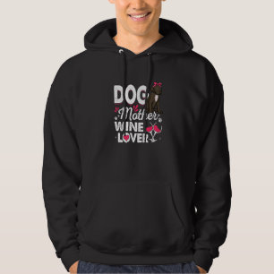 Sudadera Madre de perro dulce vino dane día de madre de per