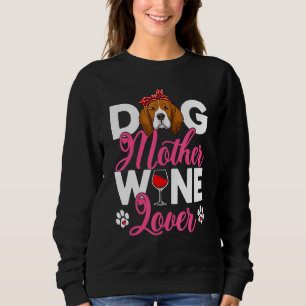 Sudadera Madre de perro linda beagle Día de la madre de per