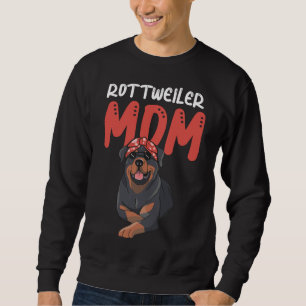 Sudadera Madre de perro, Rottweiler, dueña de perro madre a