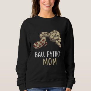 Sudadera Madre de Pitón de Bola Reptil Animal Herpetología