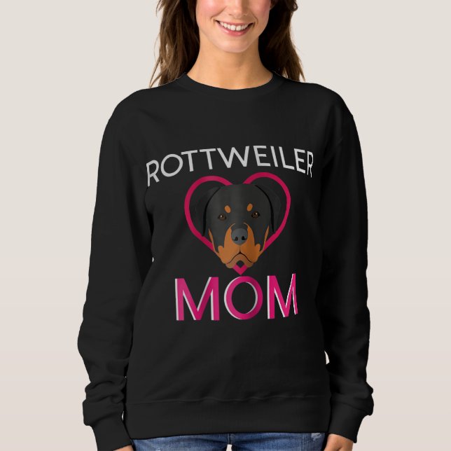 Sudadera Madre de Rottweiler (Anverso)
