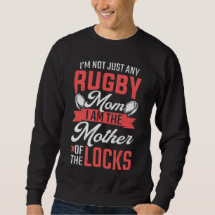 Sudadera Madre De Rugby, Madre De La Cúpula, Jugador De Rug