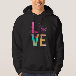 Sudadera Madre de Saltos de Bungee Coloridos  Salto de Bung