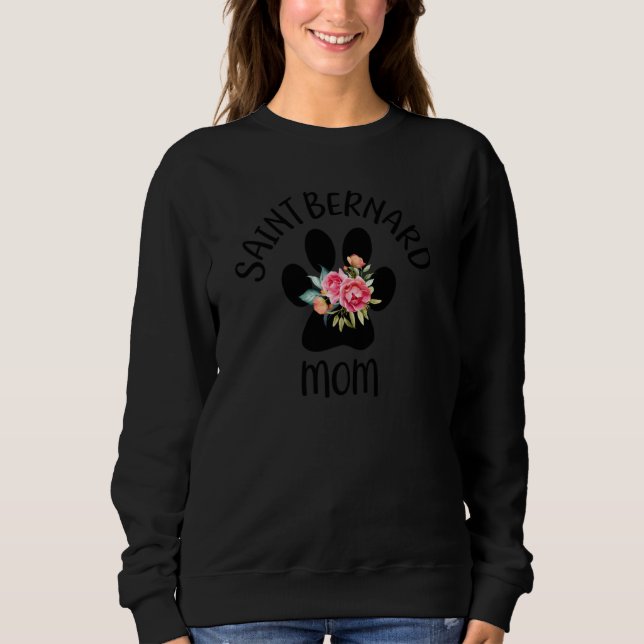 Sudadera Madre De San Bernard Para Mujeres Esposa Novia Ann (Anverso)