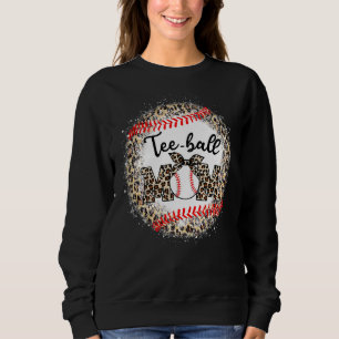 Sudadera Madre de Teeball Leopard Ball Madre Día de la Muje
