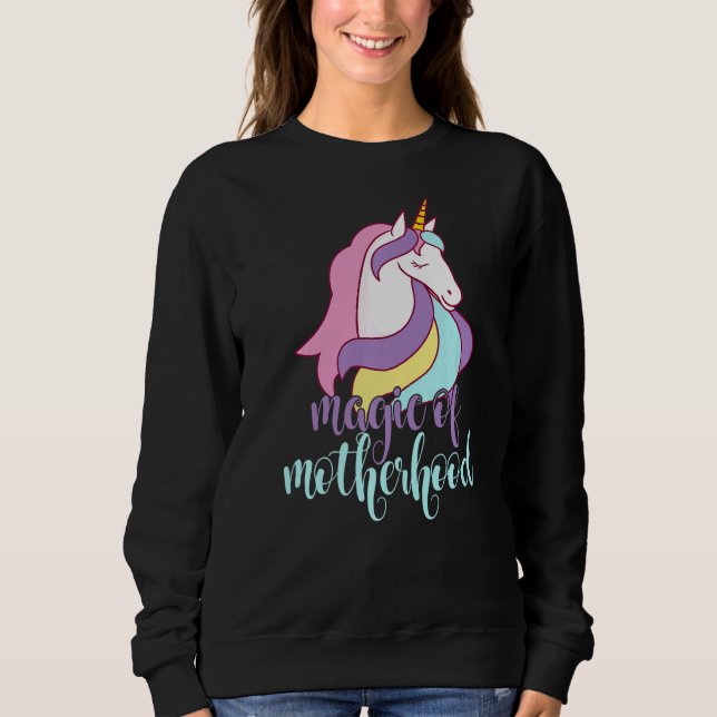 Sudadera Madre de Unicornio (Anverso)